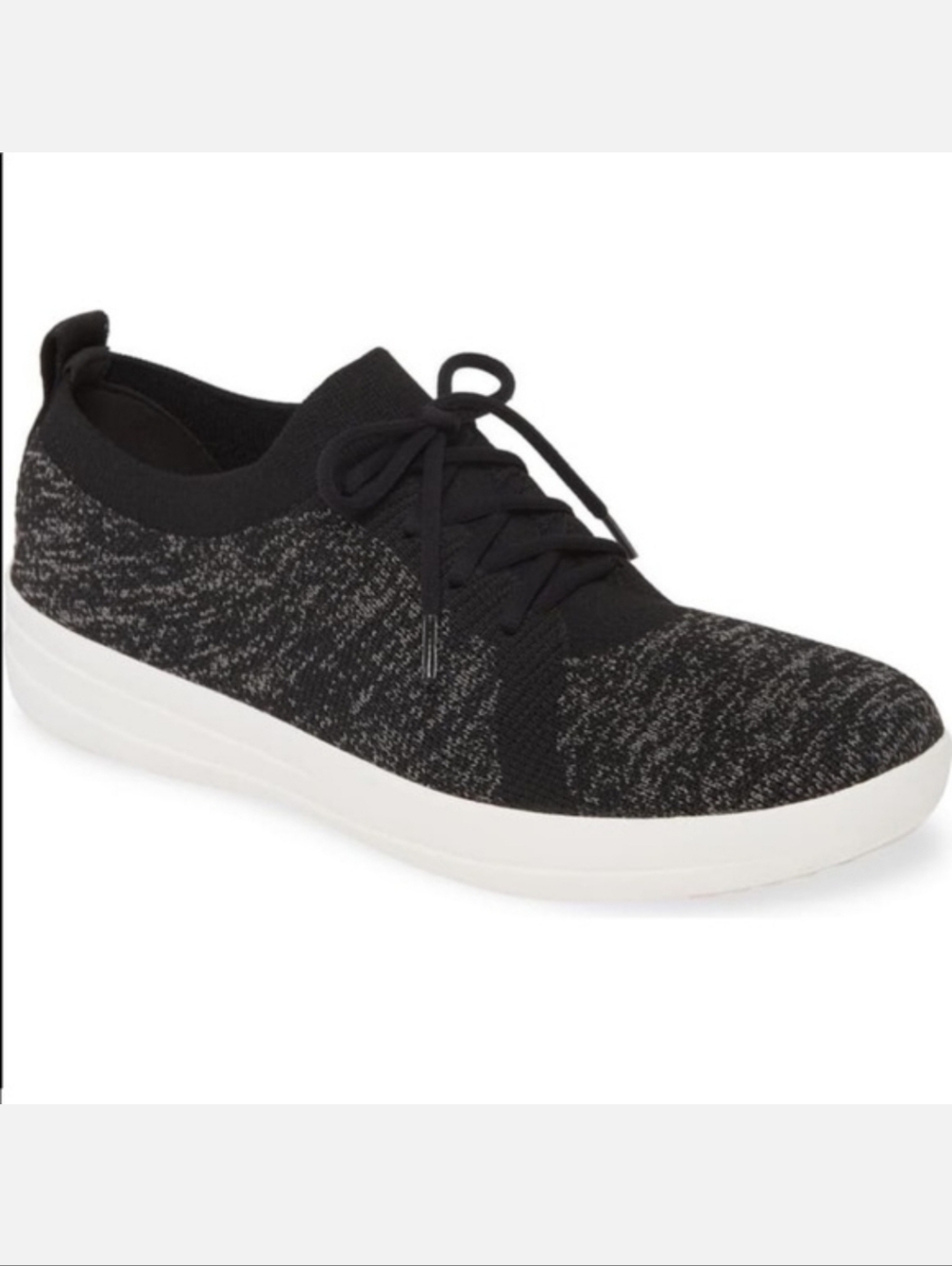 Fitflop F-sporty Uberknit Black Lace Up Sneakers Womens Size 8‎
